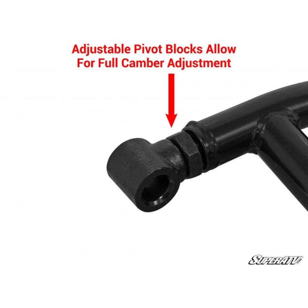 SuperATV Polaris RZR S 1000 High Clearance Front A - Arms - MojoMotoSport.com