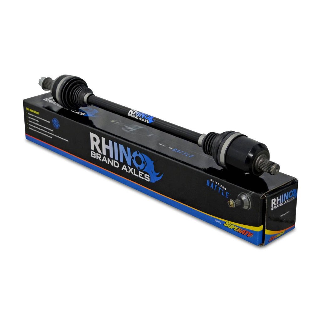 SuperATV Polaris RZR S 800 Front Axles Stock Length Rhino Brand - MojoMotoSport.com