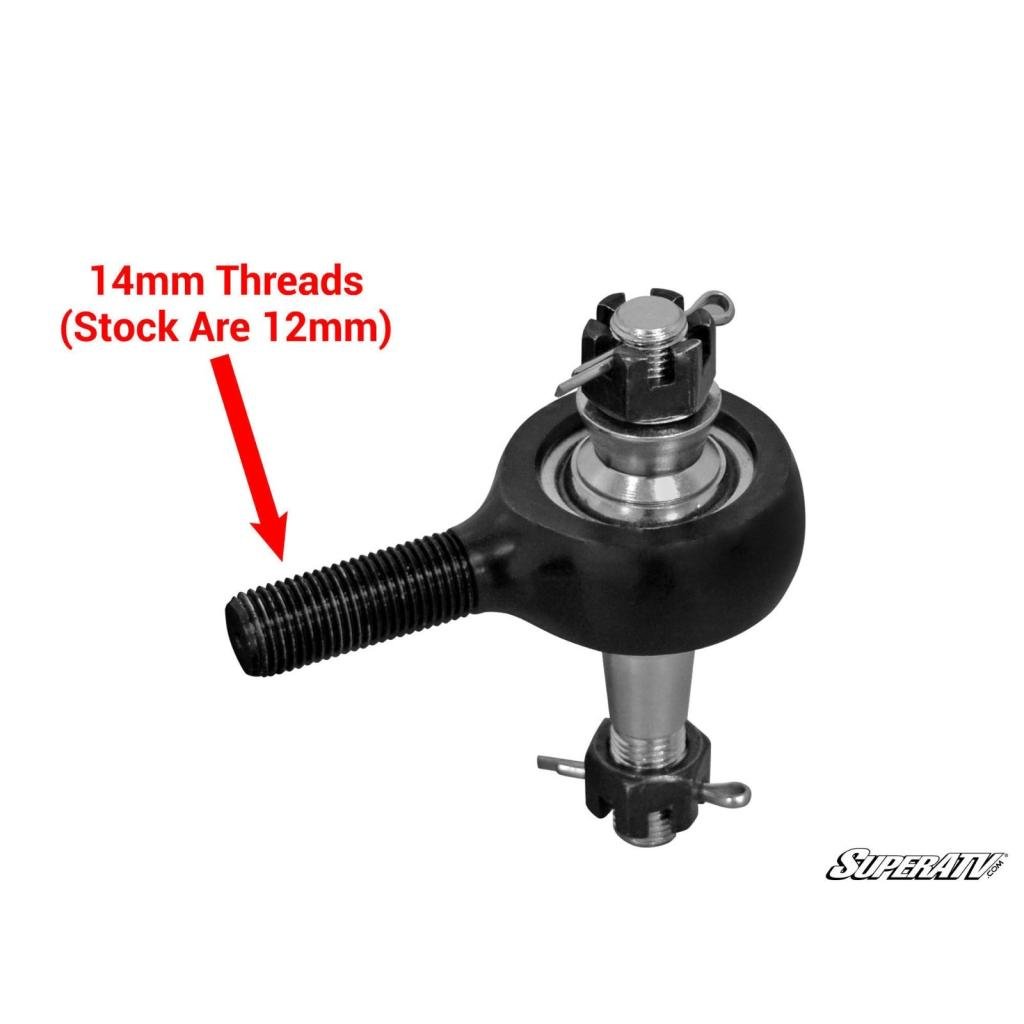 SuperATV Polaris RZR S 900 Z - Bend Tie Rod Kit - Replacement for SuperATV Lift Kits - MojoMotoSport.com
