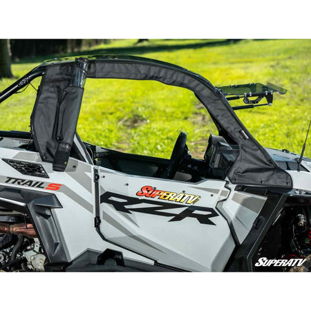 SuperATV Polaris RZR Trail 900 Primal Soft Cab Enclosure Upper Doors - MojoMotoSport.com