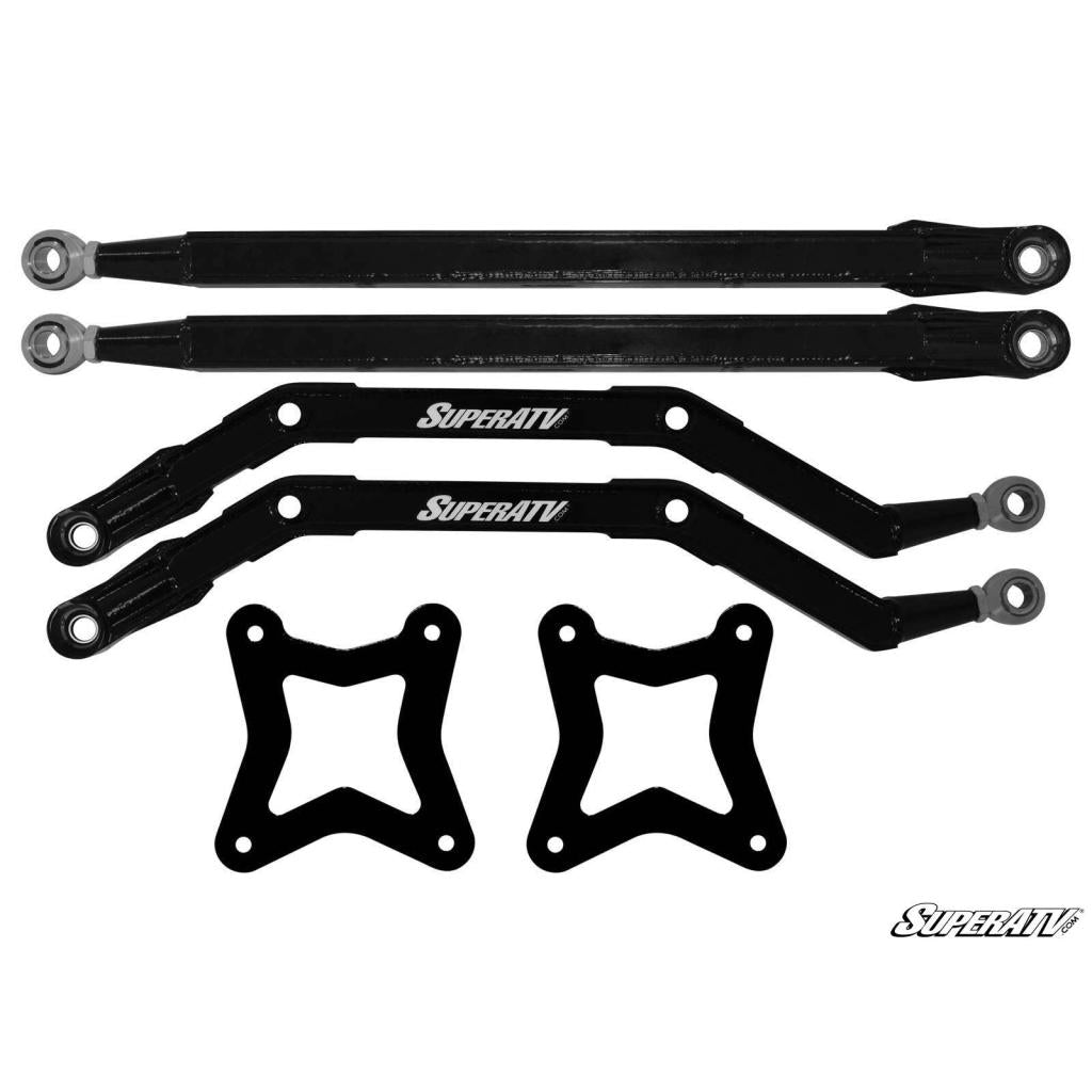 SuperATV Polaris RZR XP 1000 2014 - 2023 High Clearance Boxed Radius Arms - MojoMotoSport.com