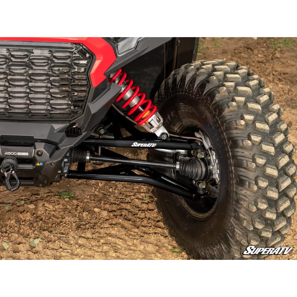 SuperATV Polaris RZR XP 1000 High Clearance 2" Forward Offset A - Arms - MojoMotoSport.com