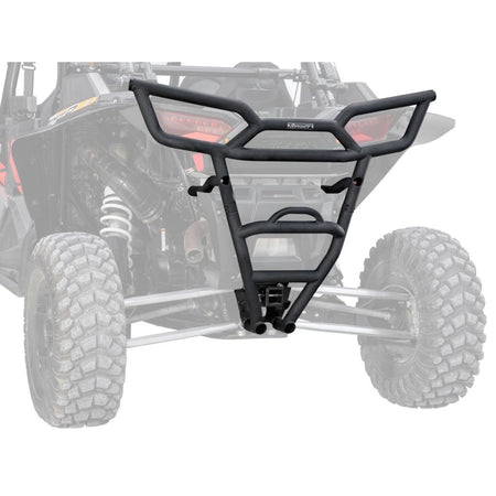 SuperATV Polaris RZR XP 1000 Rear Bumper with Receiver Hitch - MojoMotoSport.com