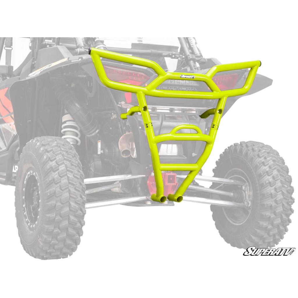 SuperATV Polaris RZR XP 1000 Rear Bumper with Receiver Hitch - MojoMotoSport.com