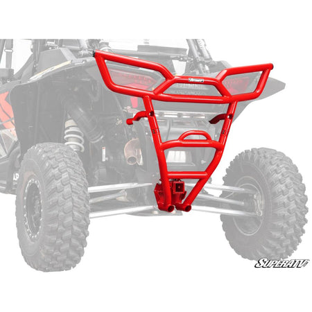 SuperATV Polaris RZR XP 1000 Rear Bumper with Receiver Hitch - MojoMotoSport.com