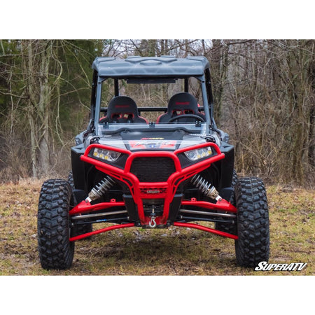 SuperATV Polaris RZR XP 1000 Scratch Resistant Flip Down Windshield - MojoMotoSport.com