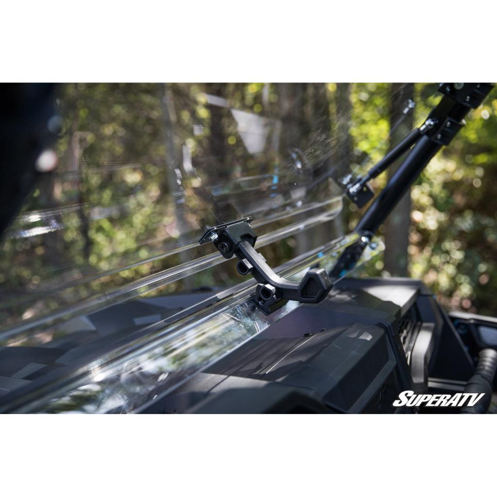 SuperATV Polaris RZR XP 1000 Scratch Resistant Flip Windshield - MojoMotoSport.com