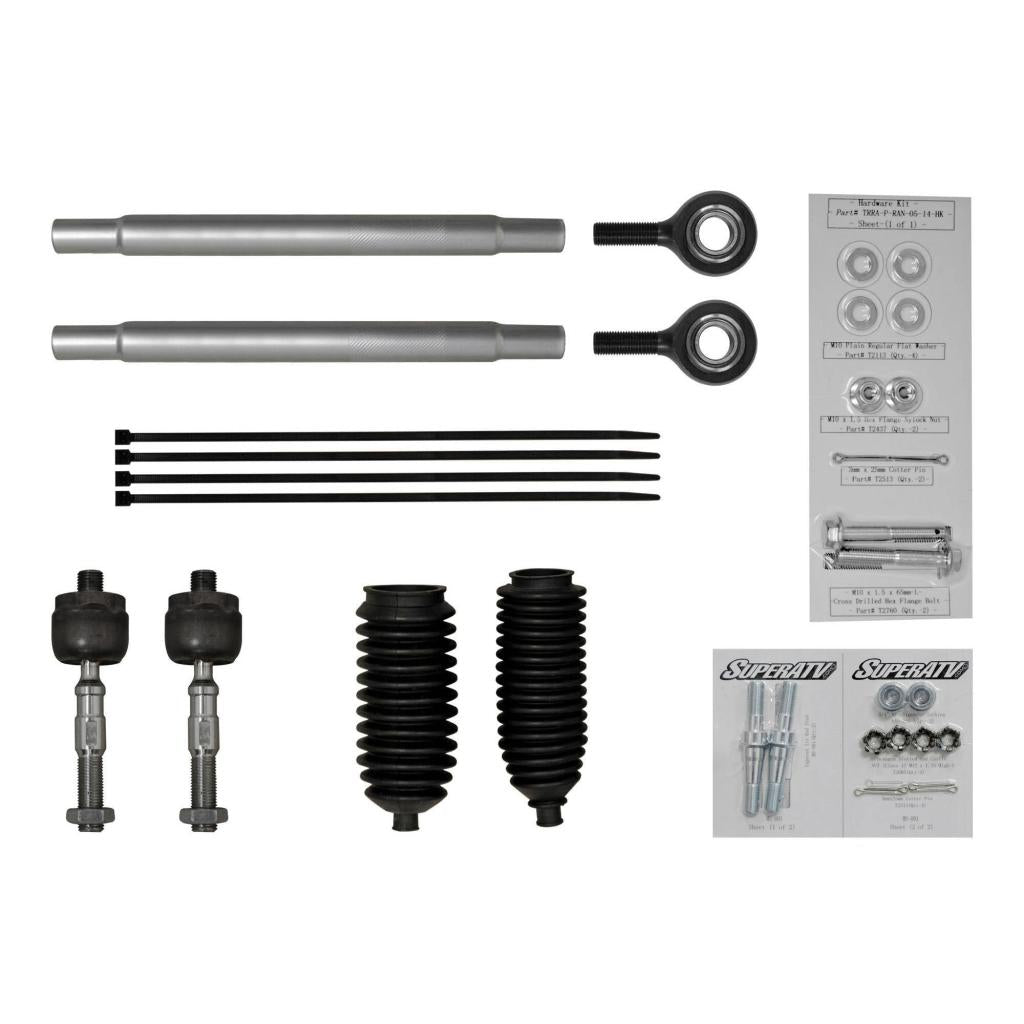 SuperATV Polaris RZR XP 900 Heavy - Duty Tie Rod Kit - MojoMotoSport.com