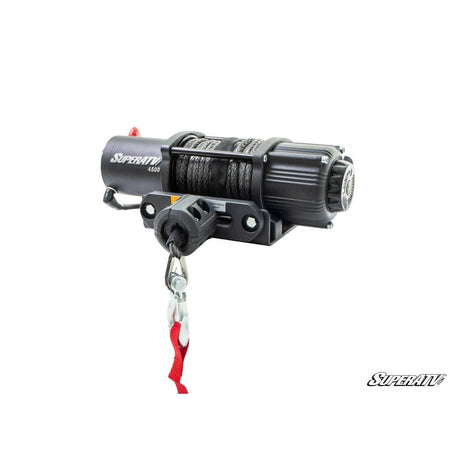 SuperATV Polaris RZR XP Turbo 2019+ 4500lb Winch & Mount - MojoMotoSport.com