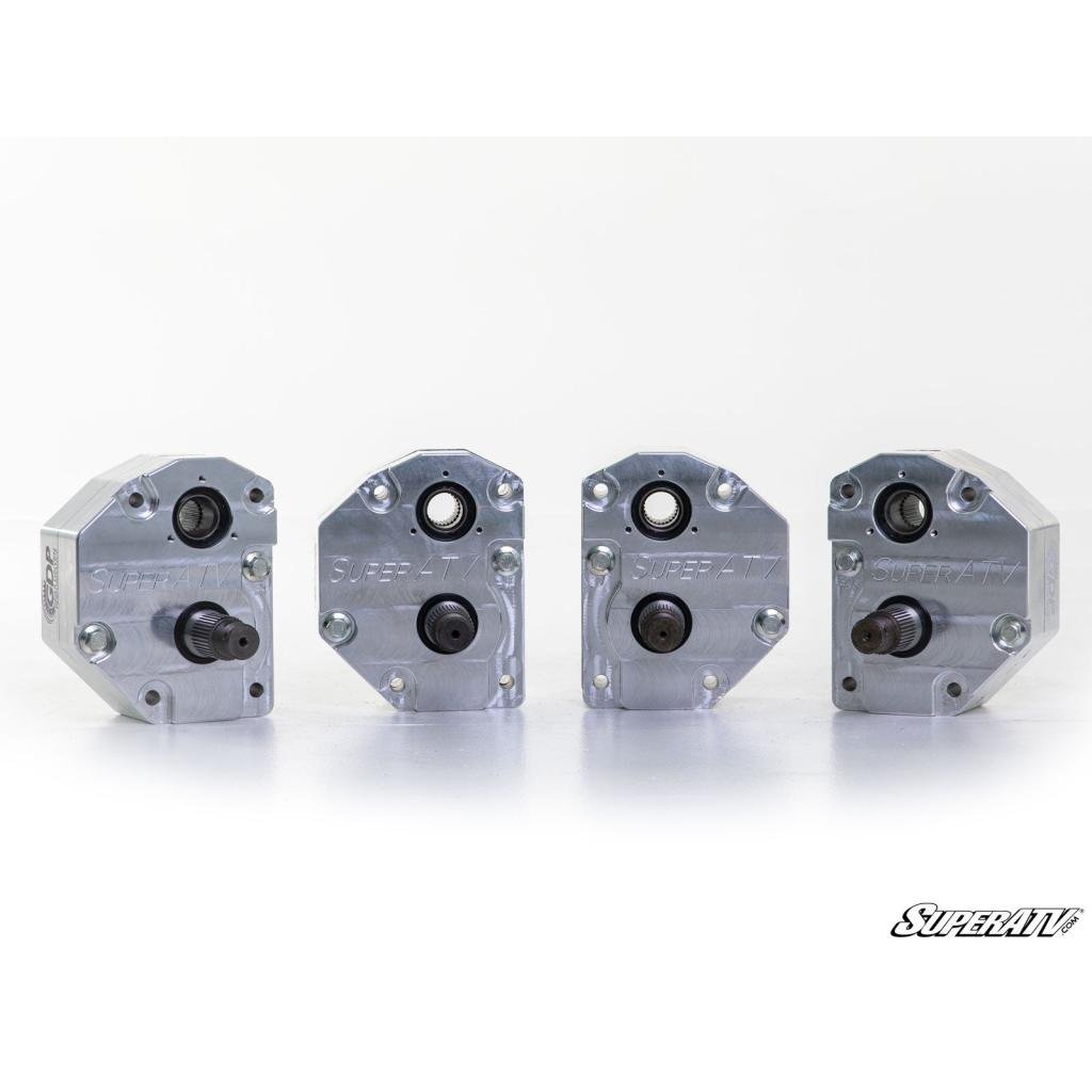 SuperATV Polaris RZR XP Turbo 4" Portal Gear Lift - MojoMotoSport.com