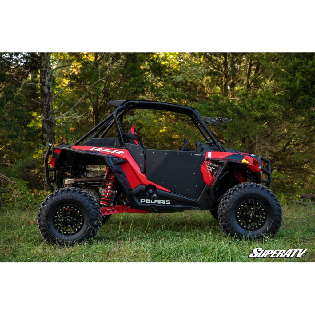 SuperATV Polaris RZR XP Turbo Aluminum Doors - MojoMotoSport.com