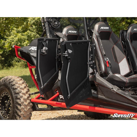 SuperATV Polaris RZR XP Turbo Aluminum Doors - MojoMotoSport.com
