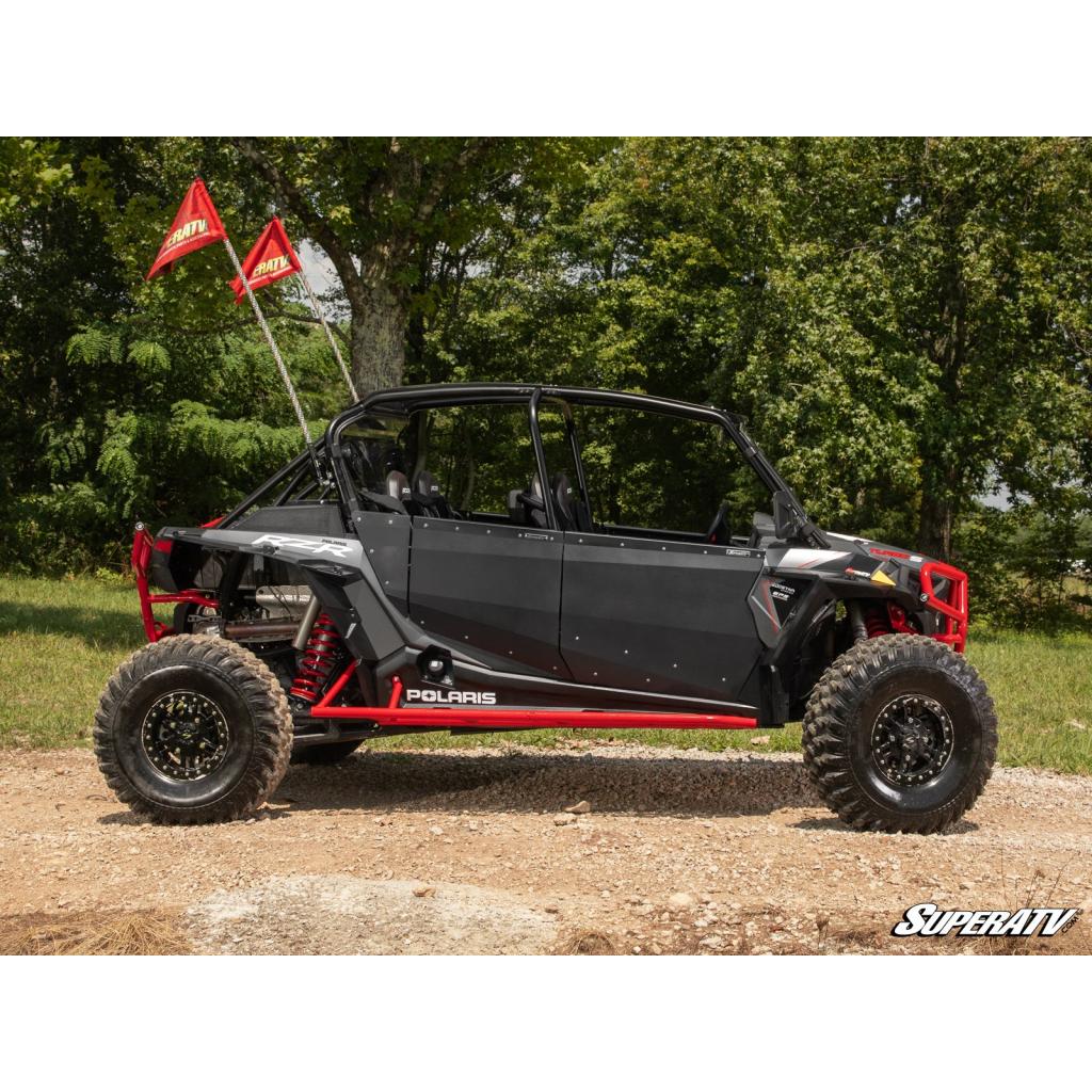 SuperATV Polaris RZR XP Turbo Aluminum Doors - MojoMotoSport.com
