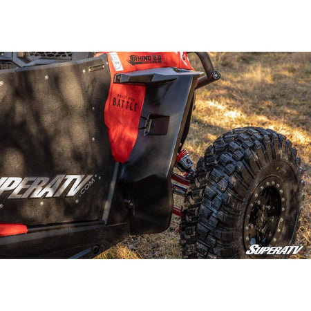 SuperATV Polaris RZR XP Turbo Extended Fender Flare Kit - MojoMotoSport.com