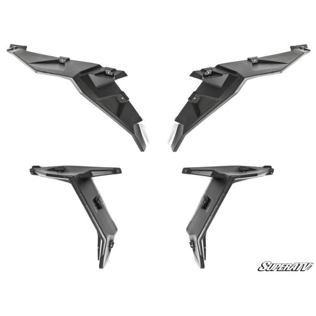 SuperATV Polaris RZR XP Turbo Fender Flares - MojoMotoSport.com