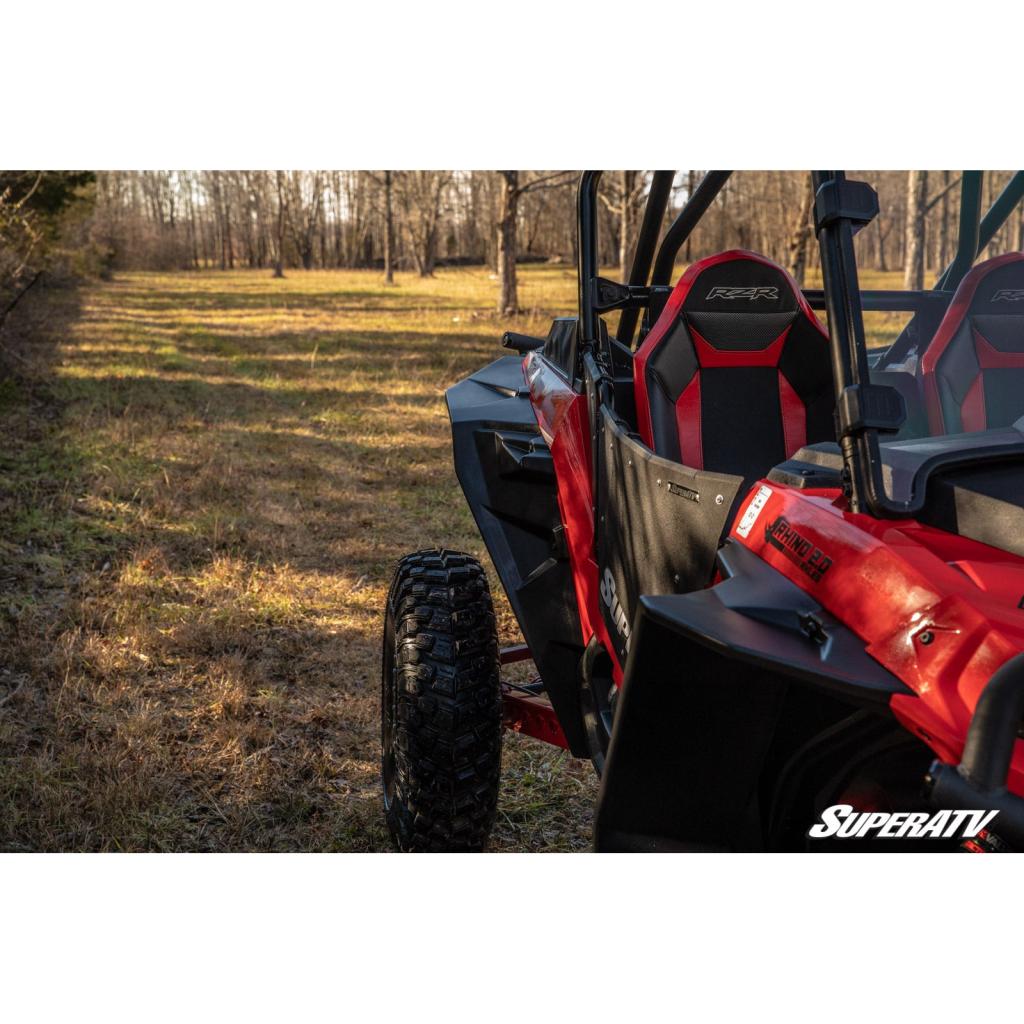 SuperATV Polaris RZR XP Turbo Fender Flares - MojoMotoSport.com