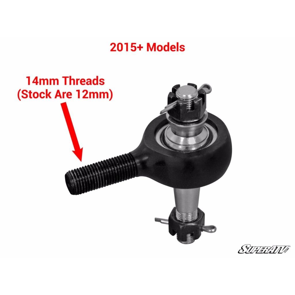 SuperATV Polaris RZR XP Turbo Heavy - Duty Tie Rod Kit - MojoMotoSport.com