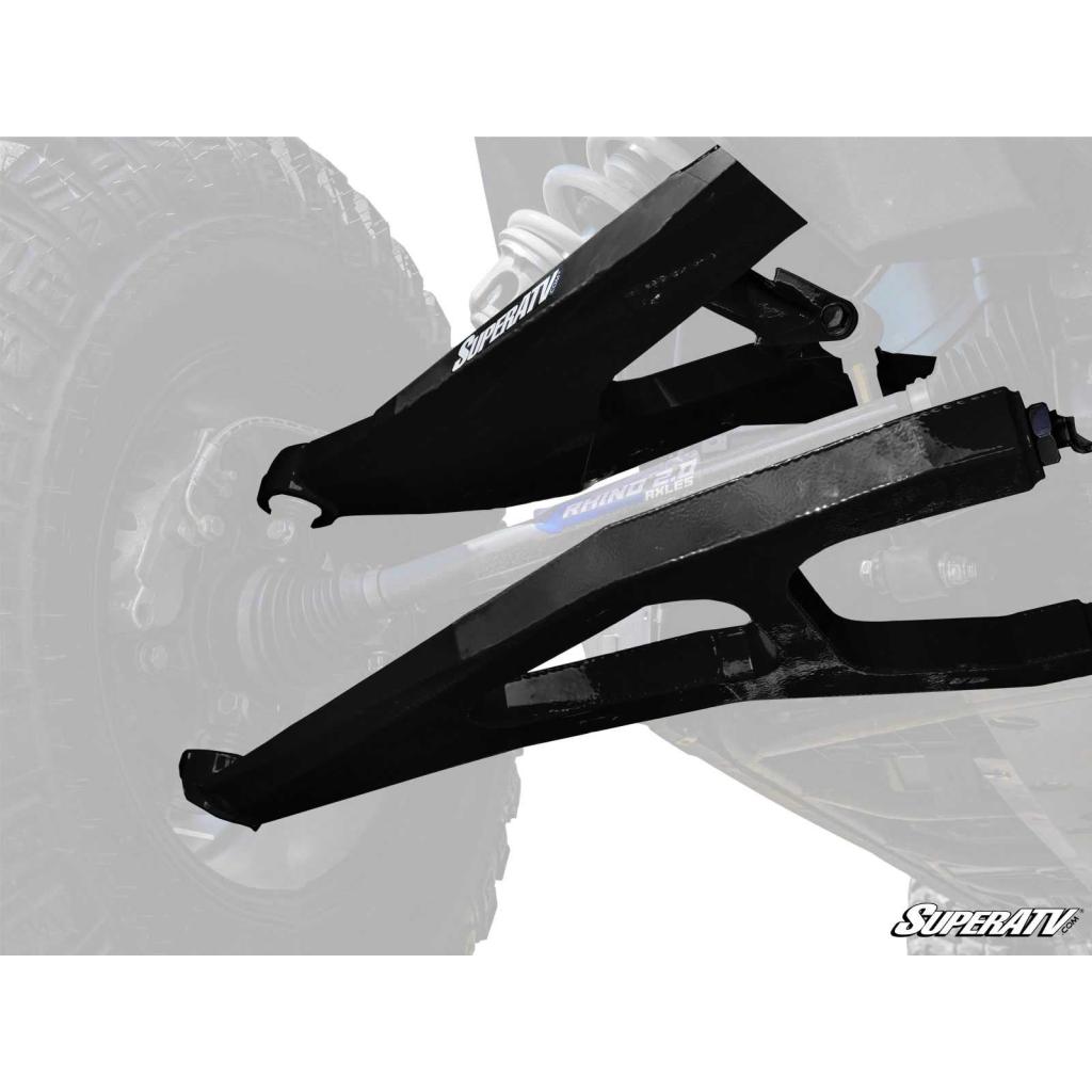 SuperATV Polaris RZR XP Turbo High Clearance Boxed A - Arms - MojoMotoSport.com