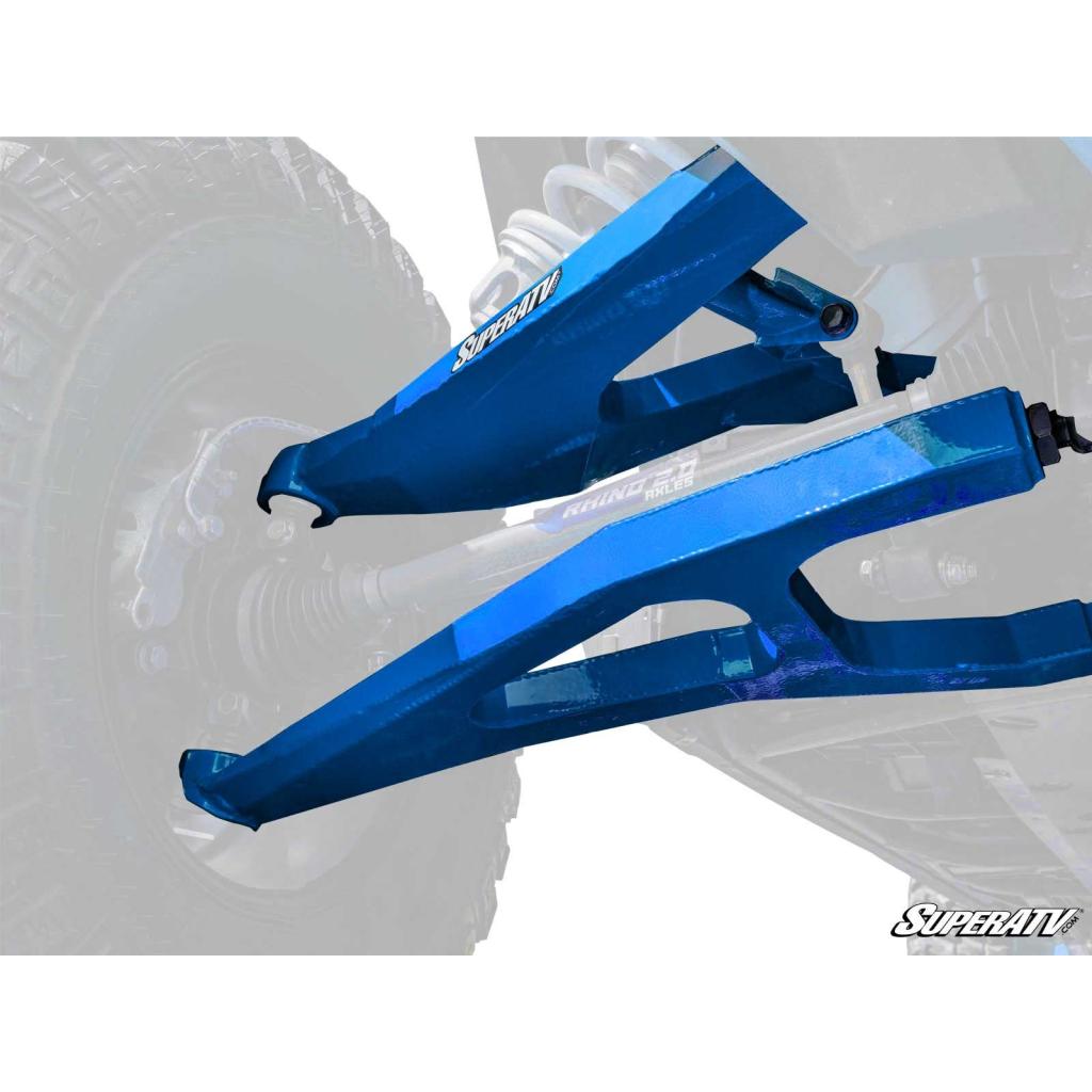 SuperATV Polaris RZR XP Turbo High Clearance Boxed A - Arms - MojoMotoSport.com