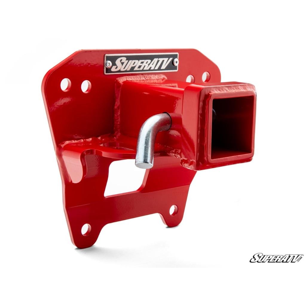 SuperATV Polaris RZR XP Turbo S Rear Receiver Hitch - MojoMotoSport.com