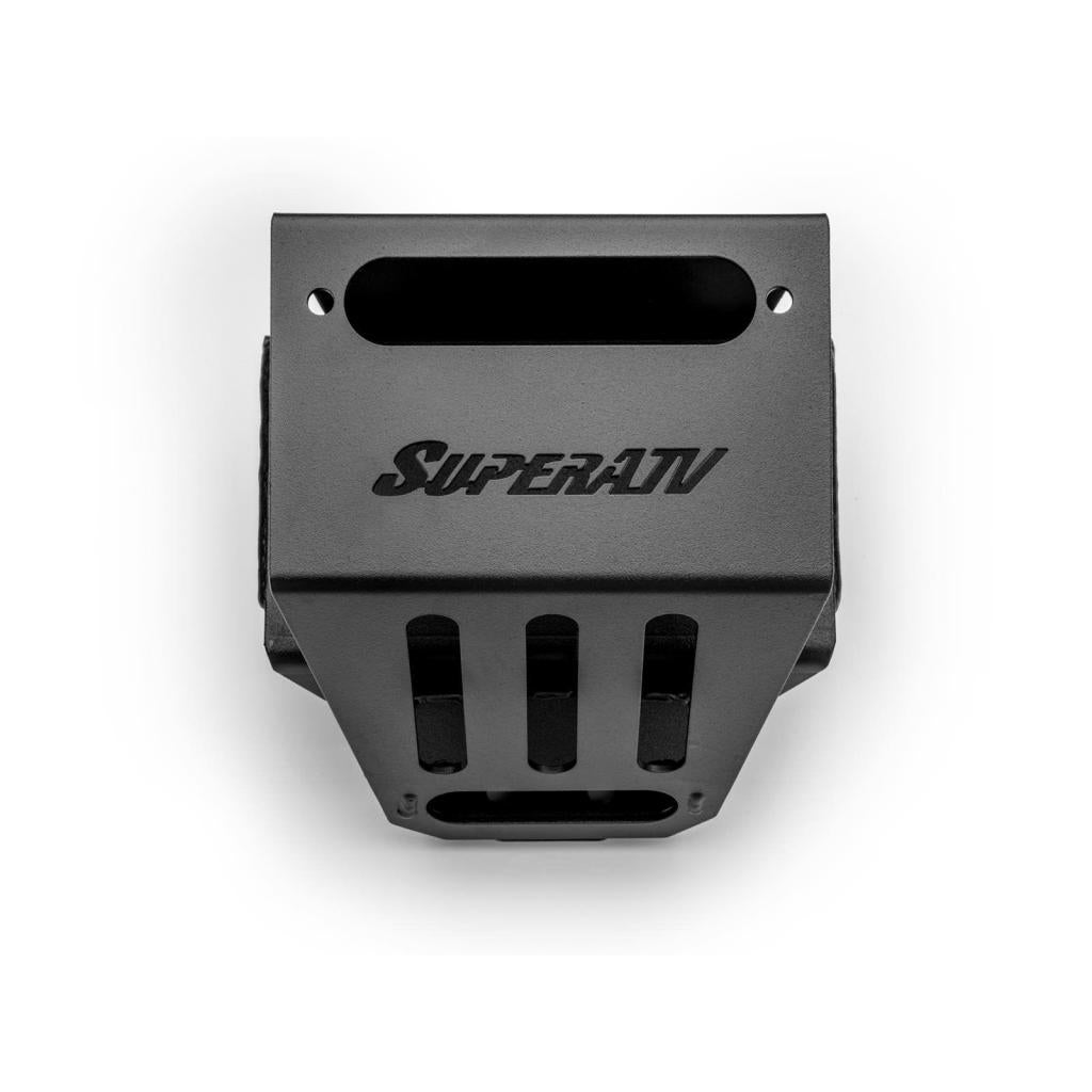 SuperATV Polaris RZR XP Turbo S Winch Mount - MojoMotoSport.com