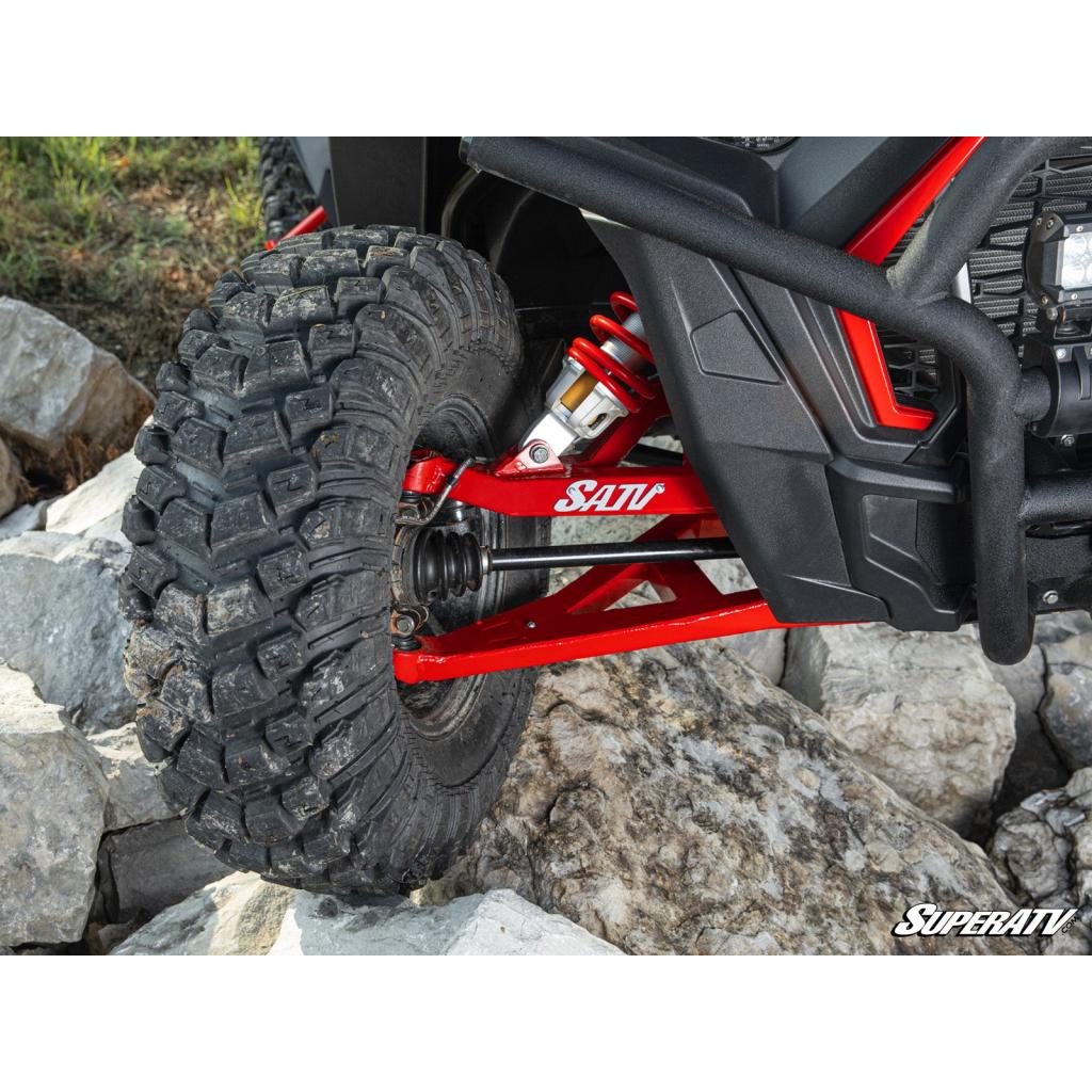 SuperATV Polaris RZR XP Turbo Sidewinder A - Arms—1.5" Forward Offset - MojoMotoSport.com
