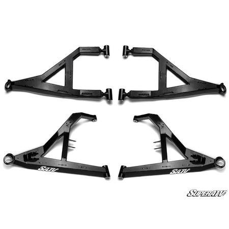 SuperATV Polaris RZR XP Turbo Sidewinder A - Arms—1.5" Forward Offset - MojoMotoSport.com