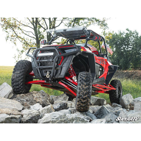 SuperATV Polaris RZR XP Turbo Sidewinder A - Arms—1.5" Forward Offset - MojoMotoSport.com