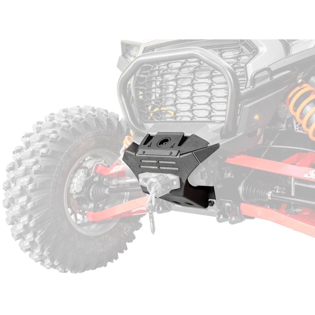 SuperATV Polaris RZR XP Winch Mount 2024+ - MojoMotoSport.com