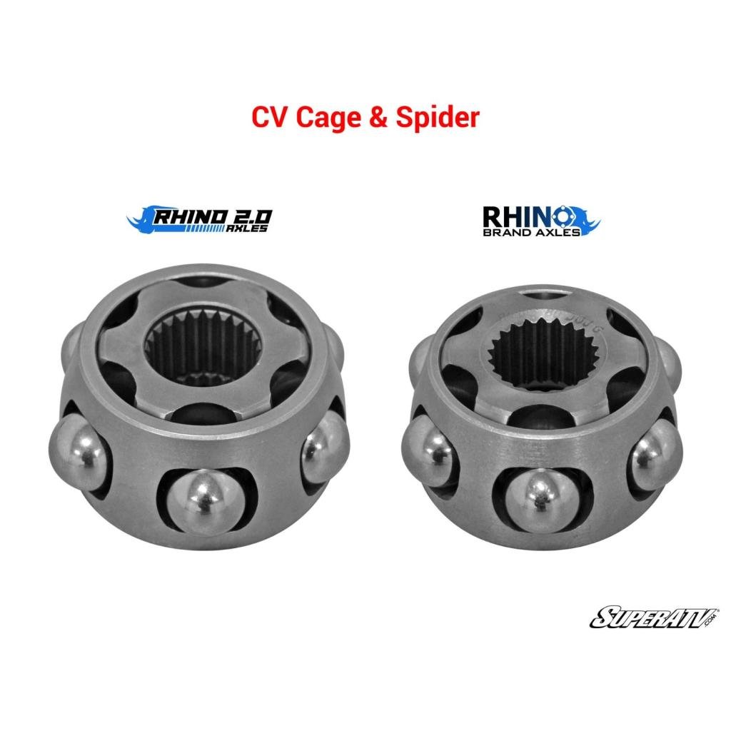 SuperATV Polaris Sportsman Heavy - Duty Rear Axle - Rhino 2.0 - MojoMotoSport.com