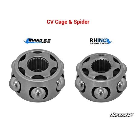 SuperATV Polaris Sportsman Heavy - Duty Rear Axle - Rhino 2.0 - MojoMotoSport.com
