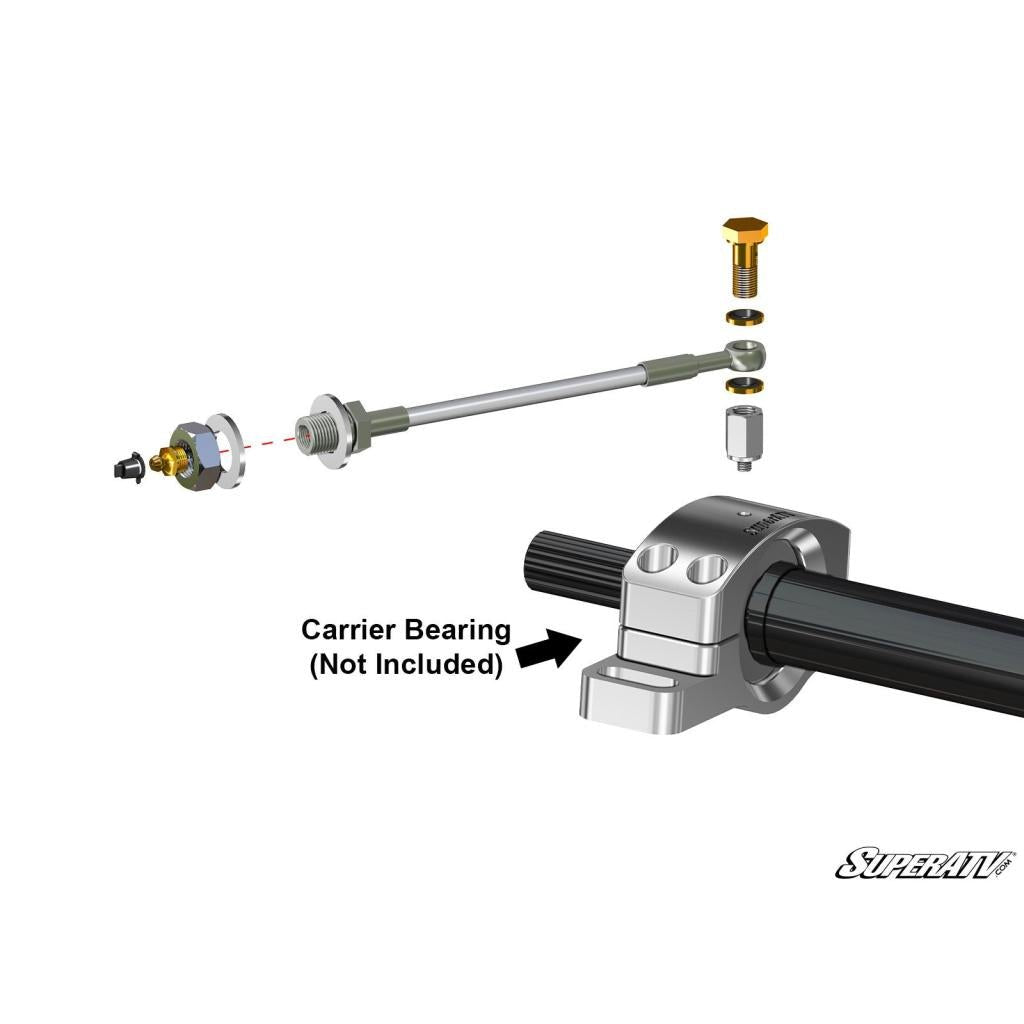 SuperATV Remote Grease Line for SuperATV Carrier Bearings - MojoMotoSport.com