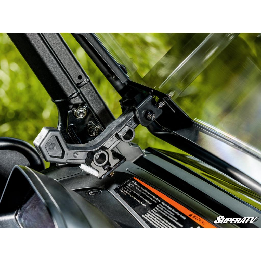 SuperATV Segway Fugleman UT10 Scratch - Resistant Flip Windshield - MojoMotoSport.com