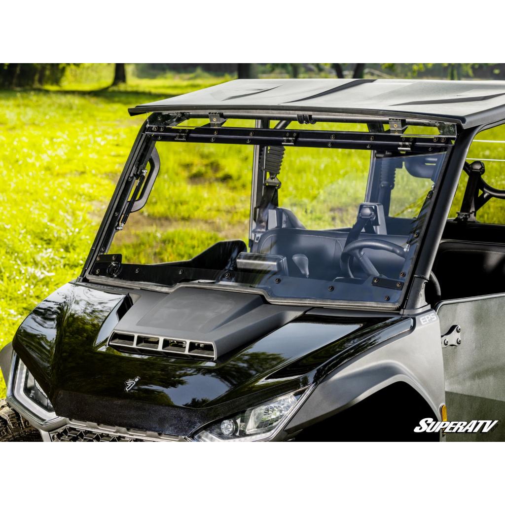 SuperATV Segway Fugleman UT10 Scratch - Resistant Flip Windshield - MojoMotoSport.com