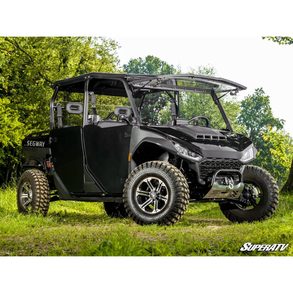 SuperATV Segway Fugleman UT10 Scratch - Resistant Flip Windshield - MojoMotoSport.com
