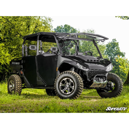 SuperATV Segway Fugleman UT10 Scratch - Resistant Flip Windshield - MojoMotoSport.com