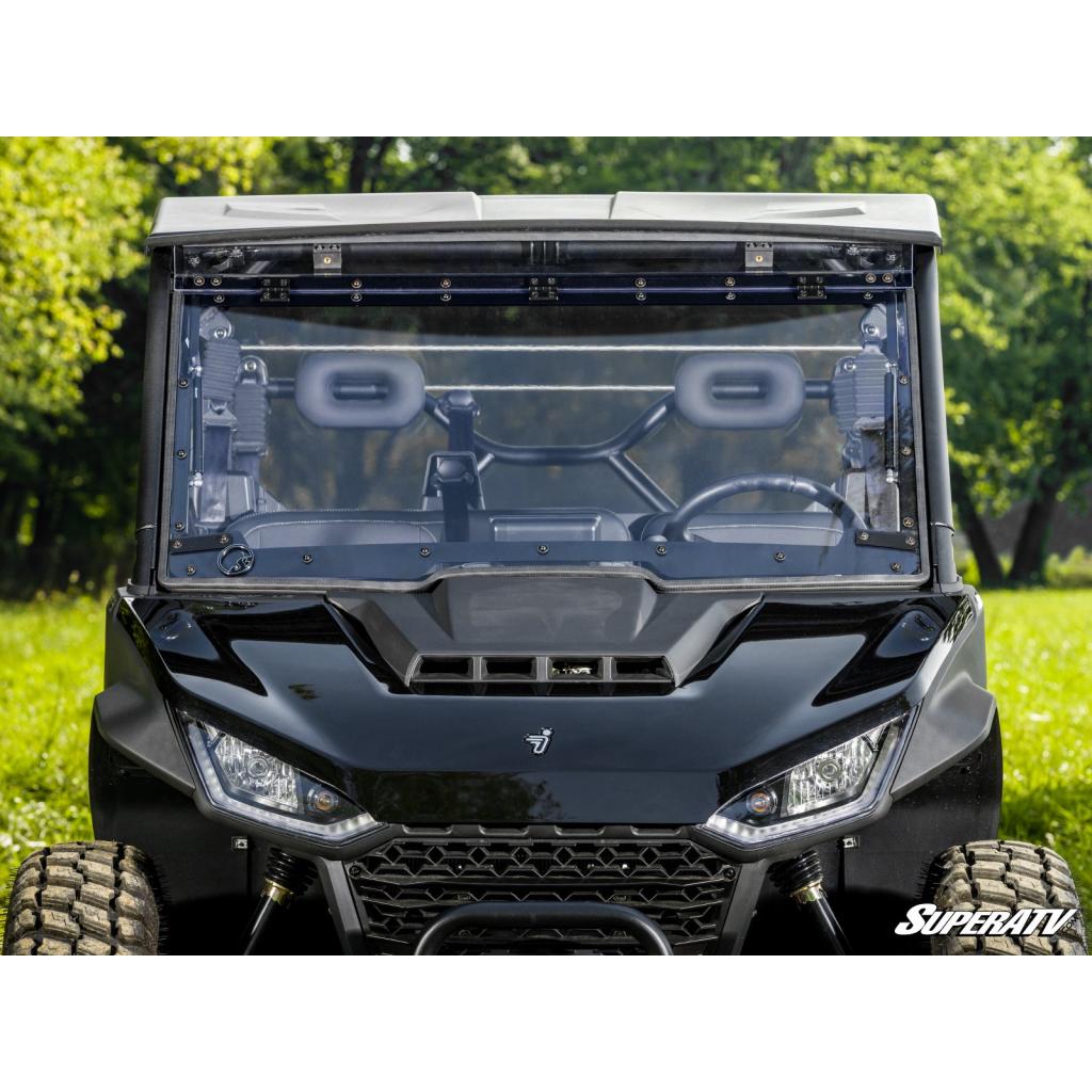 SuperATV Segway Fugleman UT10 Scratch - Resistant Flip Windshield - MojoMotoSport.com