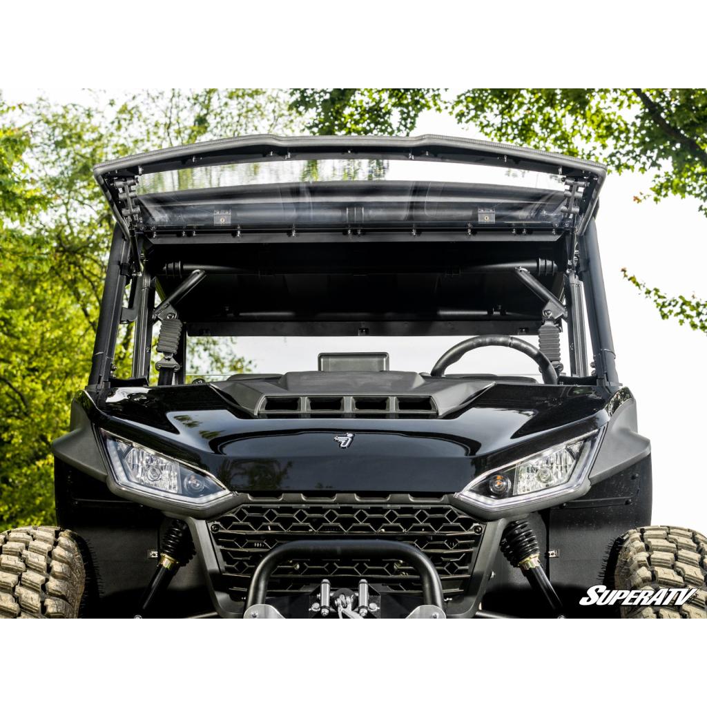 SuperATV Segway Fugleman UT10 Scratch - Resistant Flip Windshield - MojoMotoSport.com