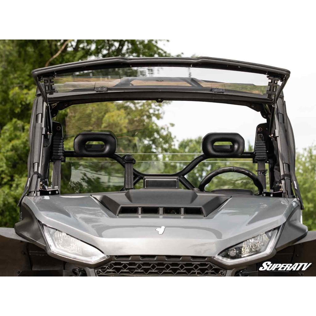 SuperATV Segway Fugleman UT10 Scratch - Resistant Flip Windshield - MojoMotoSport.com