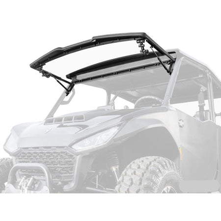 SuperATV Segway Fugleman UT10 Scratch - Resistant Flip Windshield - MojoMotoSport.com
