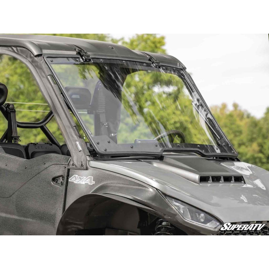 SuperATV Segway Fugleman UT10 Scratch - Resistant Flip Windshield - MojoMotoSport.com
