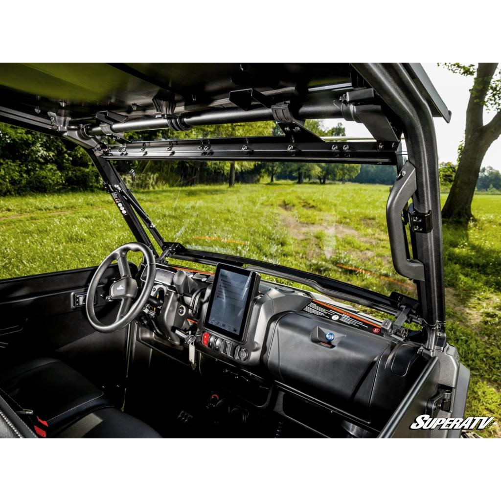 SuperATV Segway Fugleman UT10 Scratch - Resistant Flip Windshield - MojoMotoSport.com