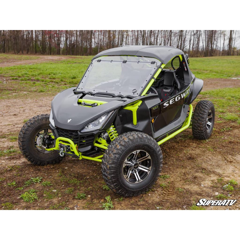 SuperATV Segway Villain Scratch - Resistant Flip Windshield - MojoMotoSport.com