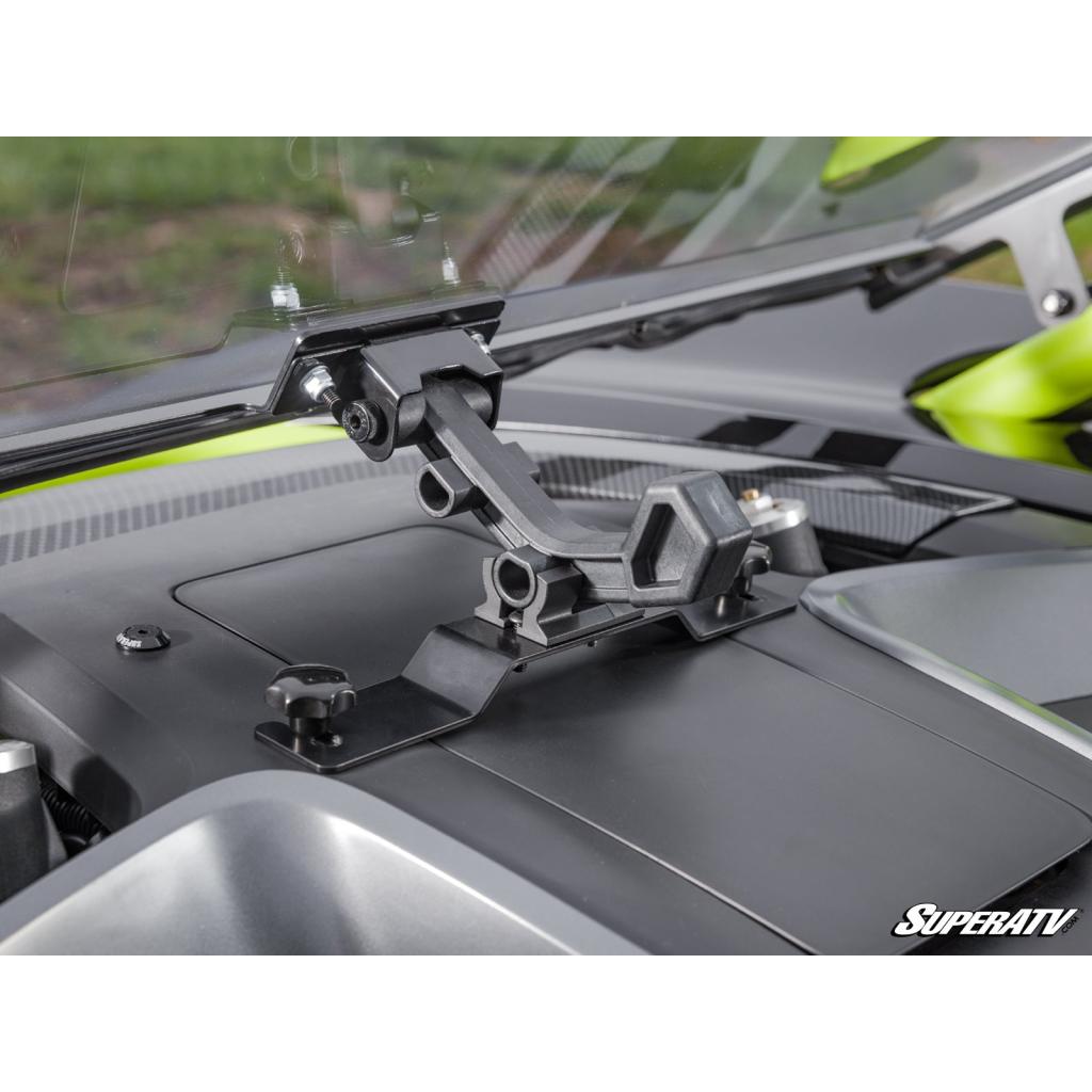 SuperATV Segway Villain Scratch - Resistant Flip Windshield - MojoMotoSport.com