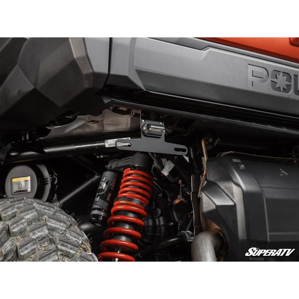 SuperATV Universal Lighted License Plate Holder - MojoMotoSport.com
