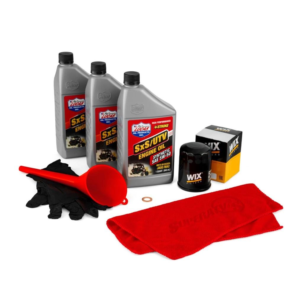 SuperATV Up & Running Polaris General Oil Change Kit - MojoMotoSport.com