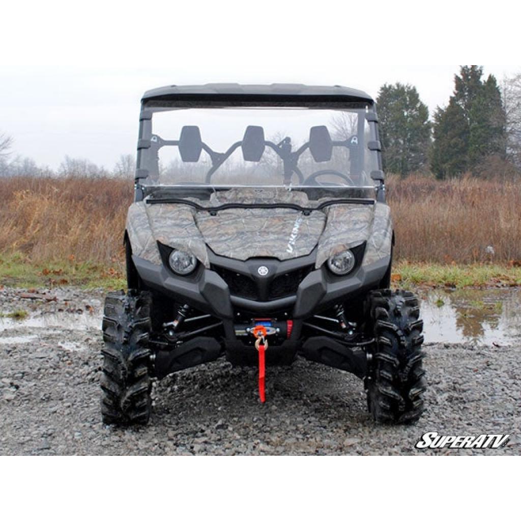 SuperATV Yamaha Viking Full Windshield - MojoMotoSport.com