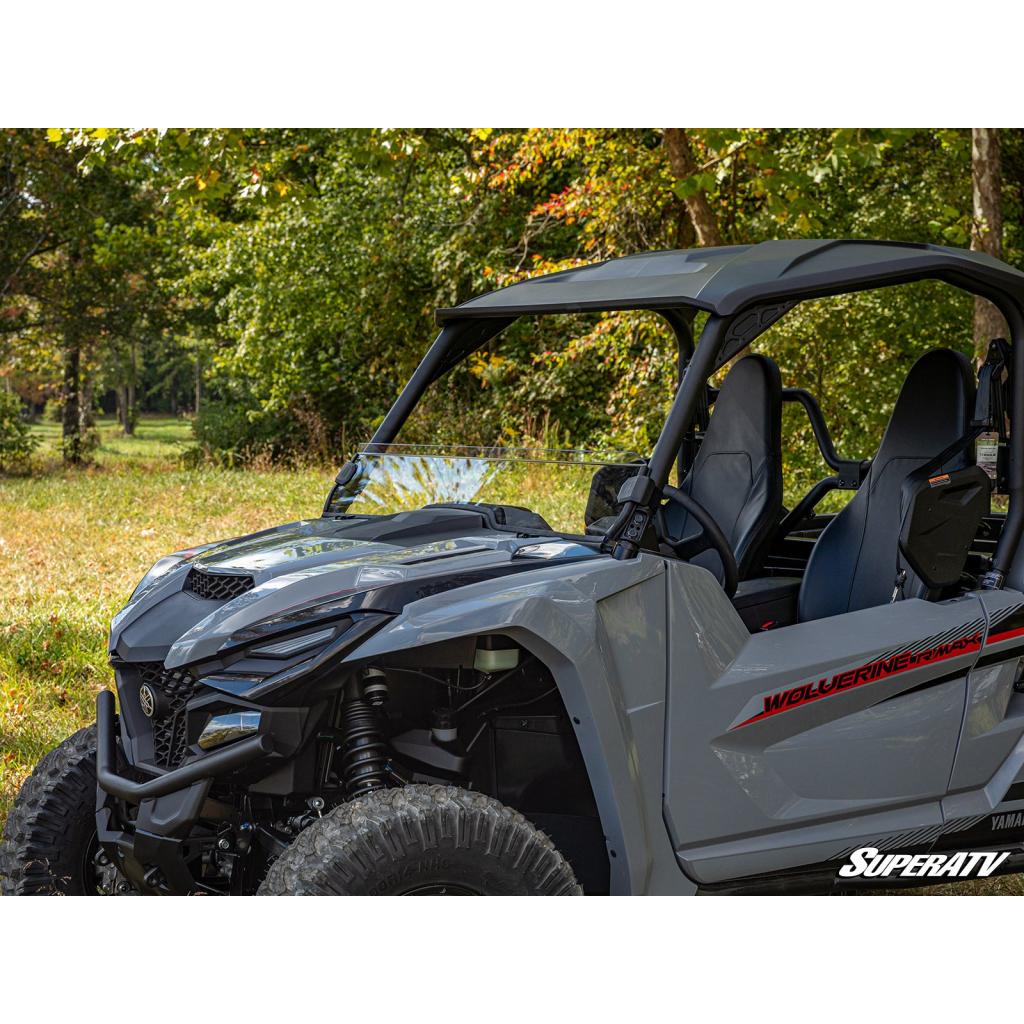 SuperATV Yamaha Wolverine RMAX 1000 Half Windshield - MojoMotoSport.com