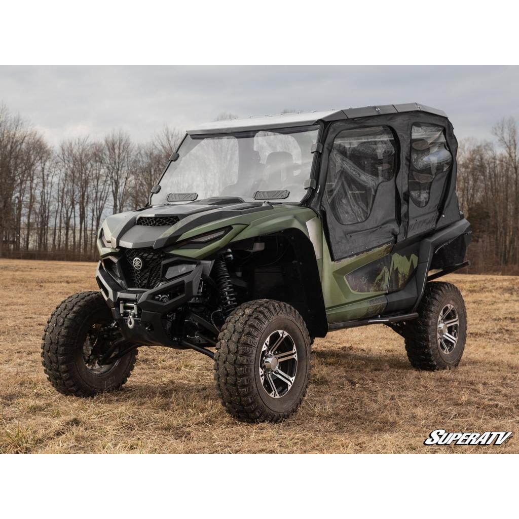 SuperATV Yamaha Wolverine RMAX Vented Full Windshield - MojoMotoSport.com