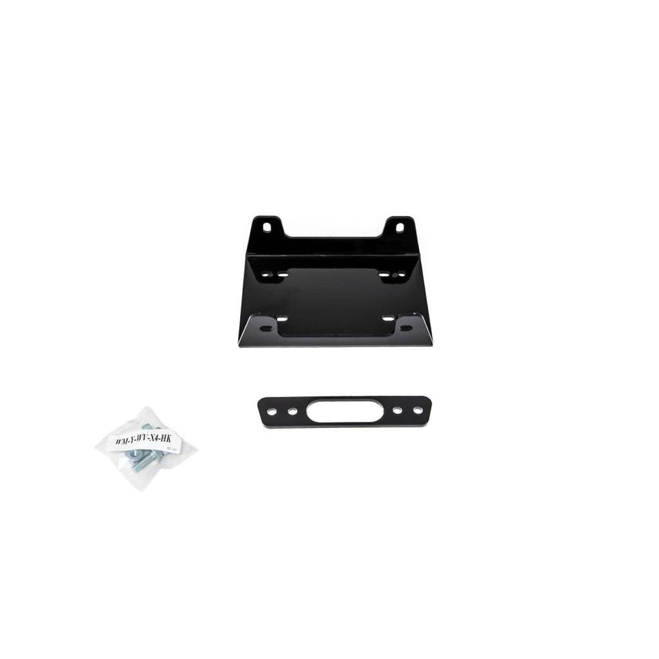 SuperATV Yamaha Wolverine X4 850 Winch Mounting Plate - MojoMotoSport.com